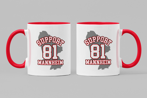 Support 81 Mannheim Kaffeebecher